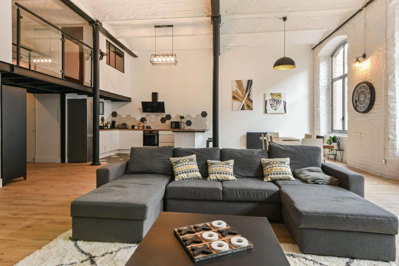 Apartament Loft De L'Usine - Welkeys Tourcoing Zewnętrze zdjęcie